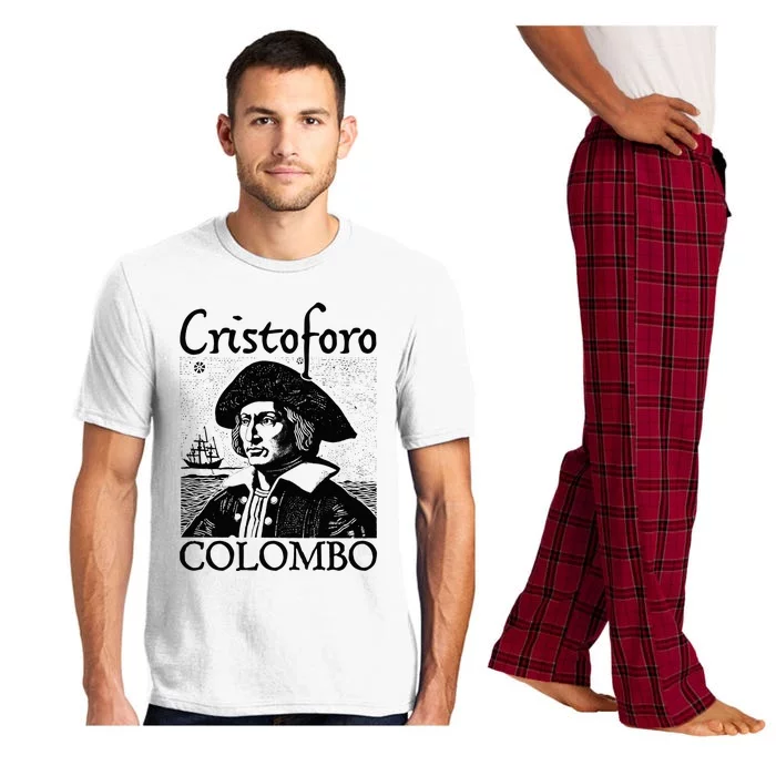 Columbus Day 1492 Italian Pride Christopher Columbus Pajama Set