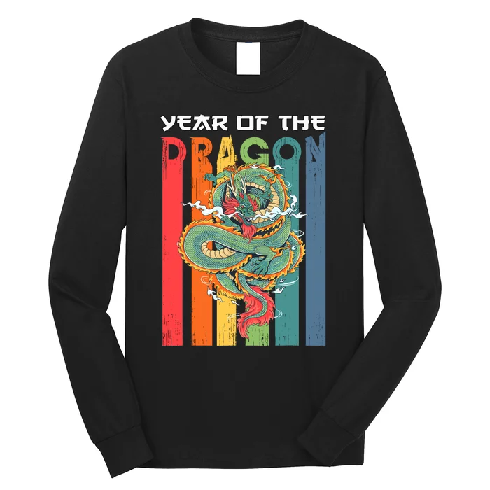 Chinese Dragon 2024 Lunar New Year A Year Of The Dragon 2024 Long Sleeve Shirt