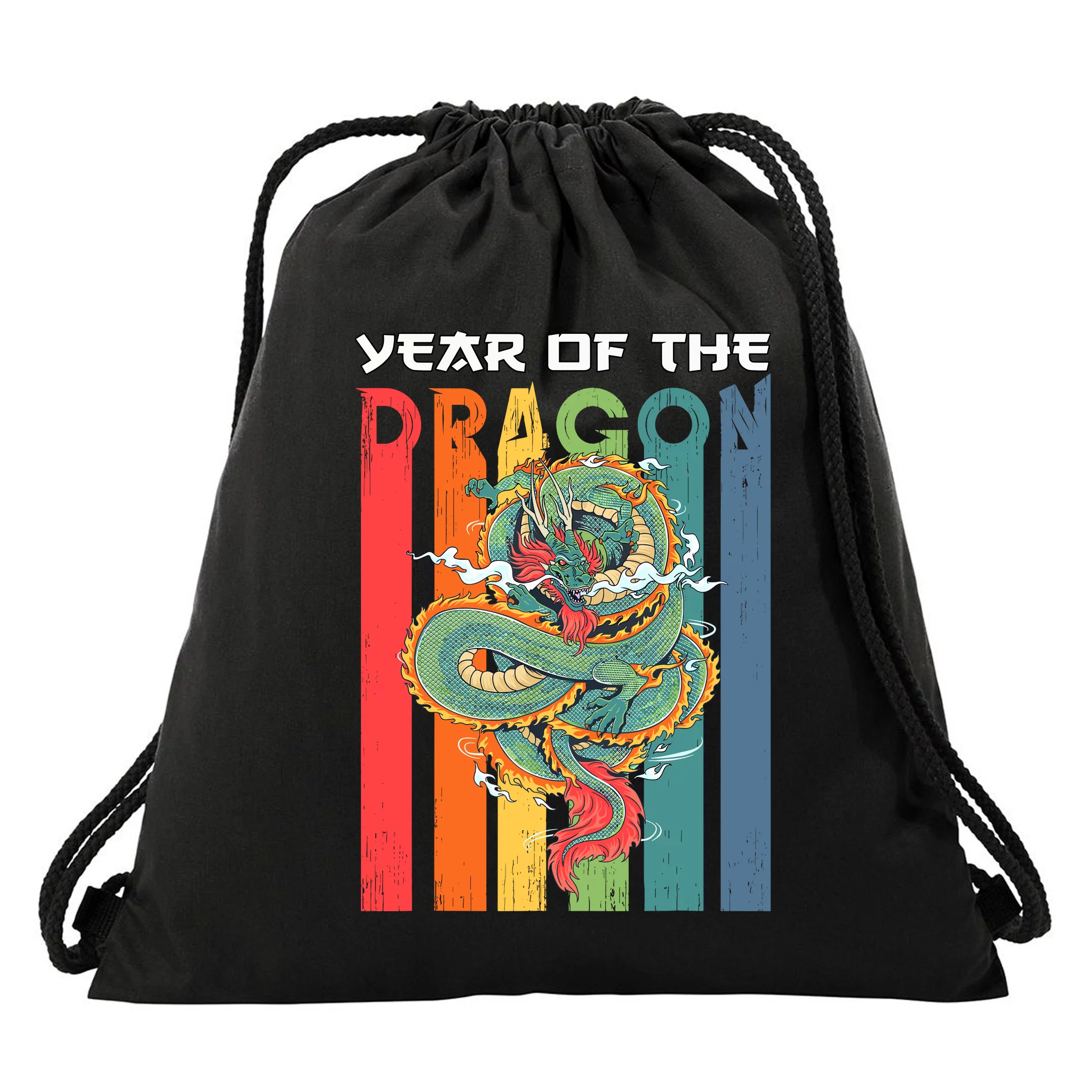 Chinese Dragon 2024 Lunar New Year A Year Of The Dragon 2024 Drawstring   Cd29489144 Chinese Dragon 2024 Lunar New Year A Year Of The Dragon 2024  Black Dsb Garment.webp