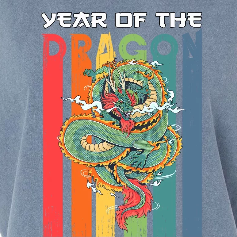 Chinese Dragon 2024 Lunar New Year A Year Of The Dragon 2024 Garment-Dyed Women's Muscle Tee