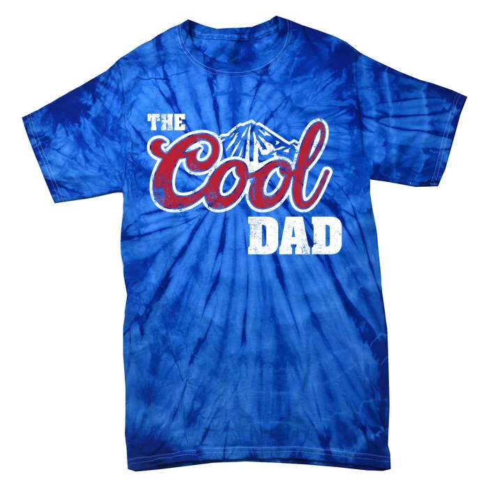 Cool Dad 90s Vintage Cow Cute Gift Tie-Dye T-Shirt