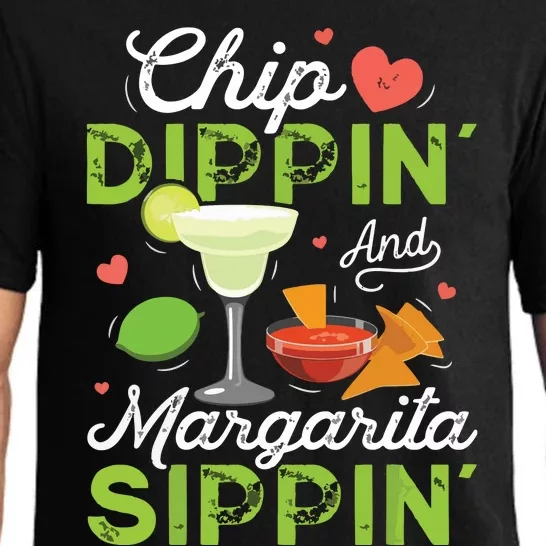 Chip Dippin' And Margarita Sippin' Funny Cinco De Mayo Pajama Set