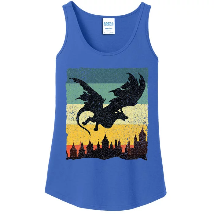 Cool Dragon Art For Women Mythical Ladies Essential Tank