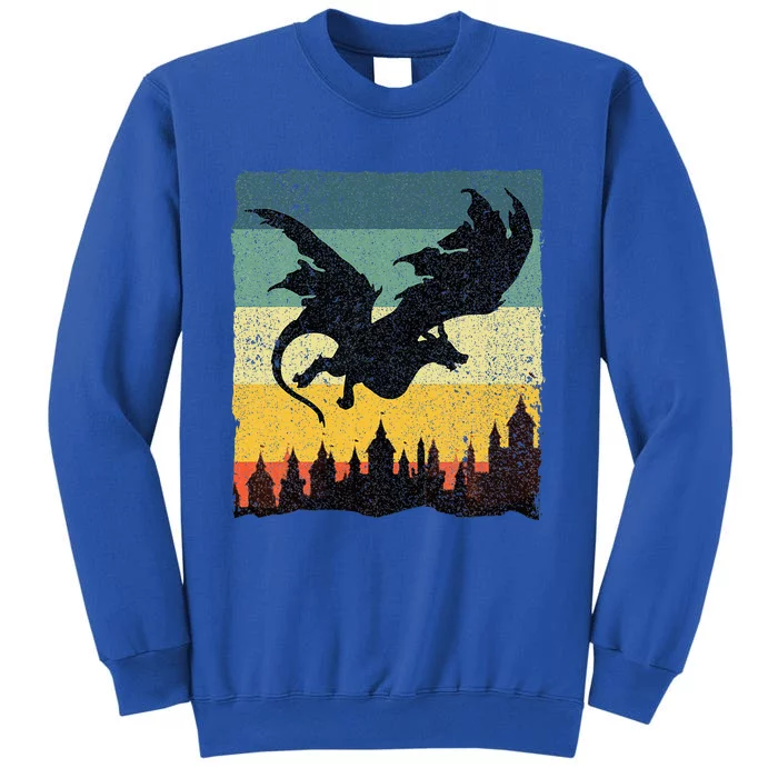 Cool Dragon Art For Women Mythical Tall Sweatshirt