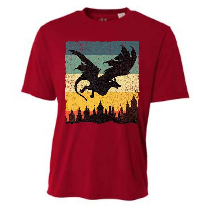 Cool Dragon Art For Women Mythical Cooling Performance Crew T-Shirt