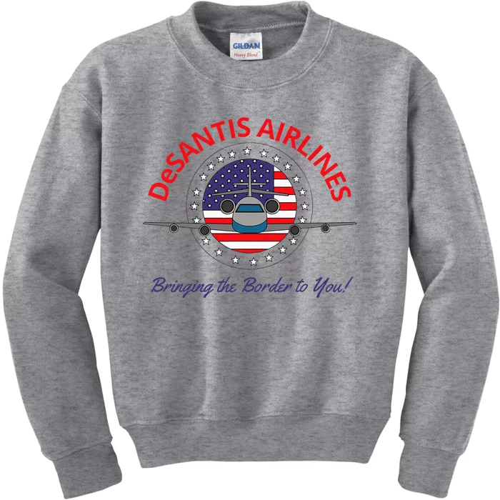 Classic Desantis Airlines Kids Sweatshirt