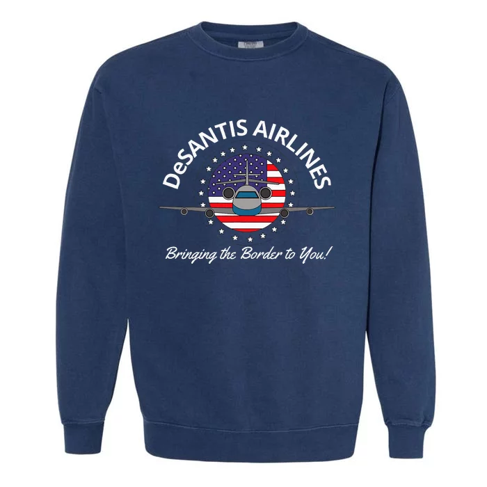 Classic Desantis Airlines Garment-Dyed Sweatshirt