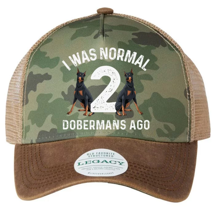 Cool Doberman Art For  Doberman Pinscher Dog Lover Legacy Tie Dye Trucker Hat