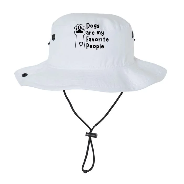 Cute Dogs Are My Favorite People For Puppy Paw Lovers Gift Legacy Cool Fit Booney Bucket Hat