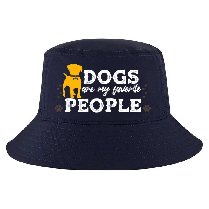 Cute Dogs Are My Favorite People Gift Cool Comfort Performance Bucket Hat