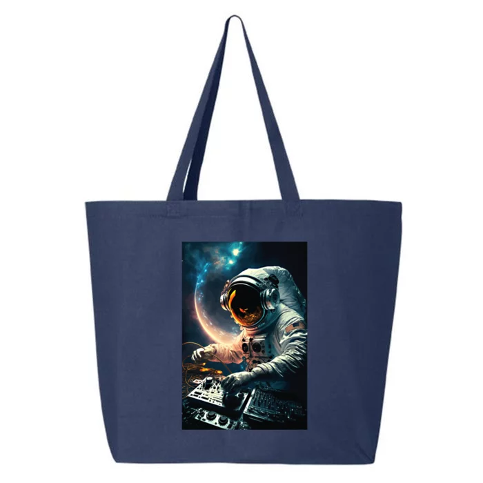 Cosmic Dj Astronaut Djing In Space And Graphic Gift 25L Jumbo Tote