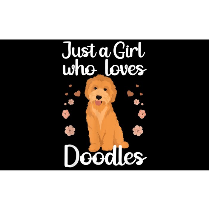 Cute Doodle Art For Women Mom Golden Doodle Dog Lovers Bumper Sticker