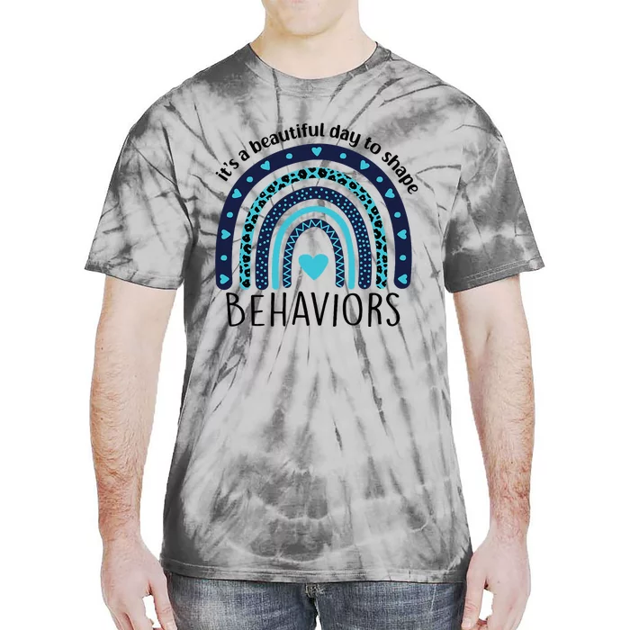 Colorful Day ABA Therapist Inspiring Behavior Change Tie-Dye T-Shirt