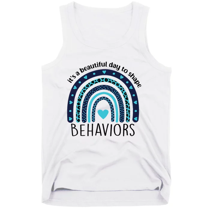 Colorful Day ABA Therapist Inspiring Behavior Change Tank Top