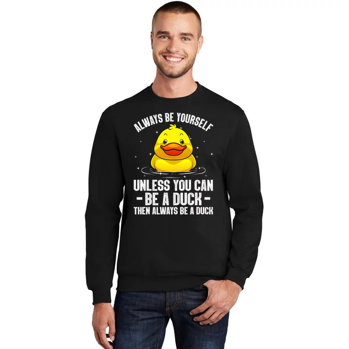 Cute Duck Aquatic Bird Rubber Duck Lovers Sweatshirt