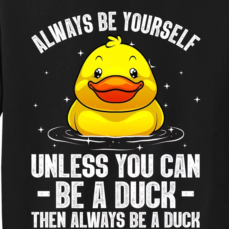 Cute Duck Aquatic Bird Rubber Duck Lovers Sweatshirt