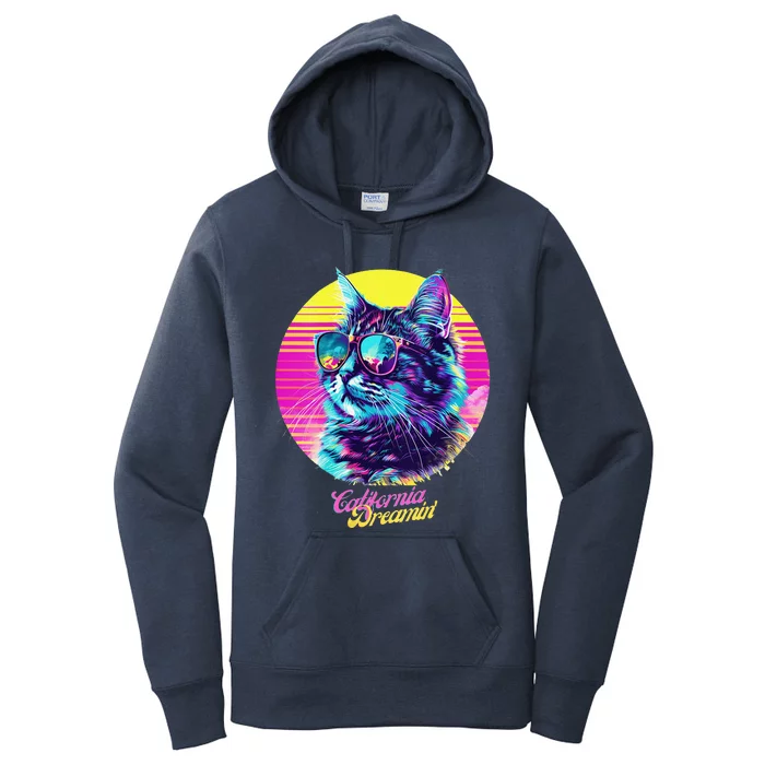 Catifornia Dreamin About Birds And Mice Women's Pullover Hoodie