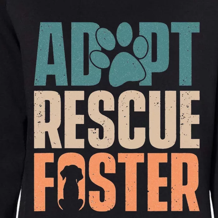 Cute Dog Adoption Rescue Adopt Rescue Foster Womens California Wash Sweatshirt