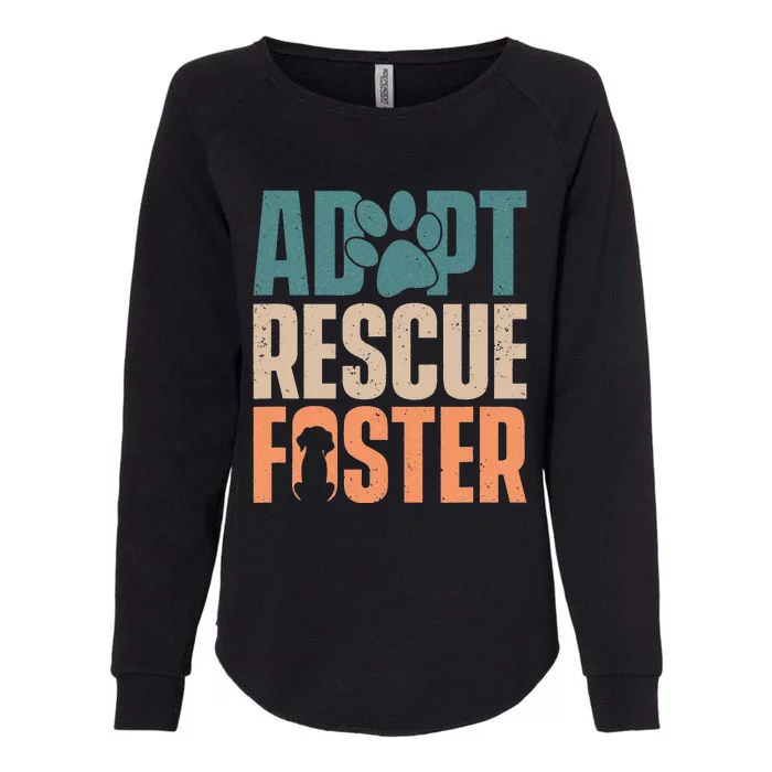 Cute Dog Adoption Rescue Adopt Rescue Foster Womens California Wash Sweatshirt