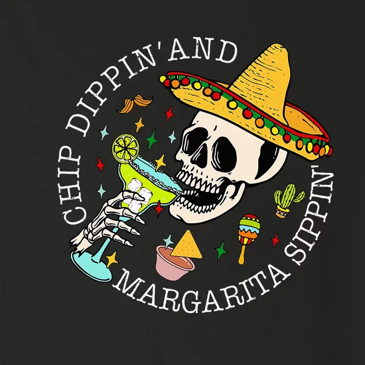 Chip Dippin And Margarita Sippin Cinco De Mayo Drinking Toddler Long Sleeve Shirt