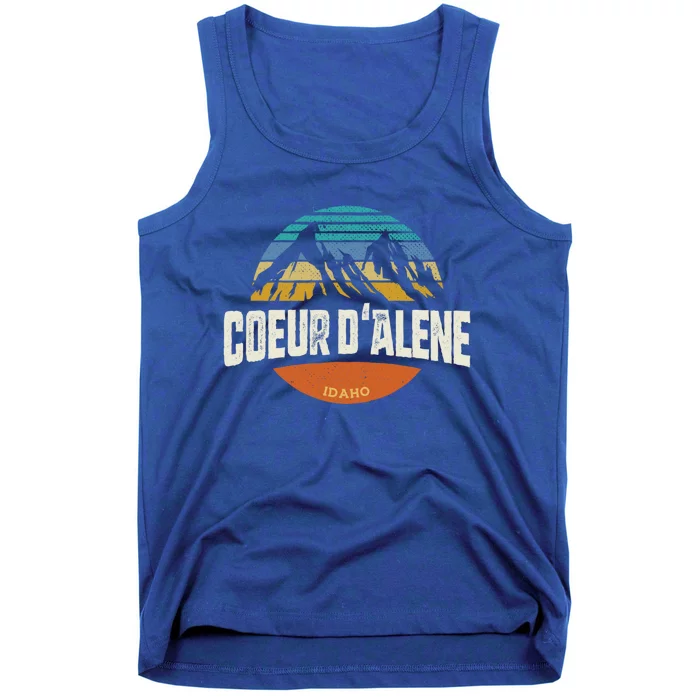 Coeur D Alene Gift Idaho Cool Gift Tank Top