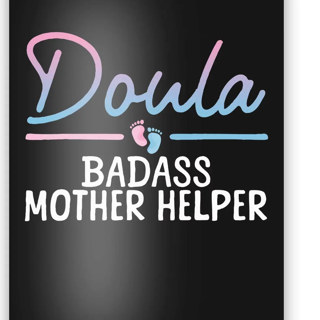 Cool Doula Art Mother Birth Worker Midwife Doula Poster