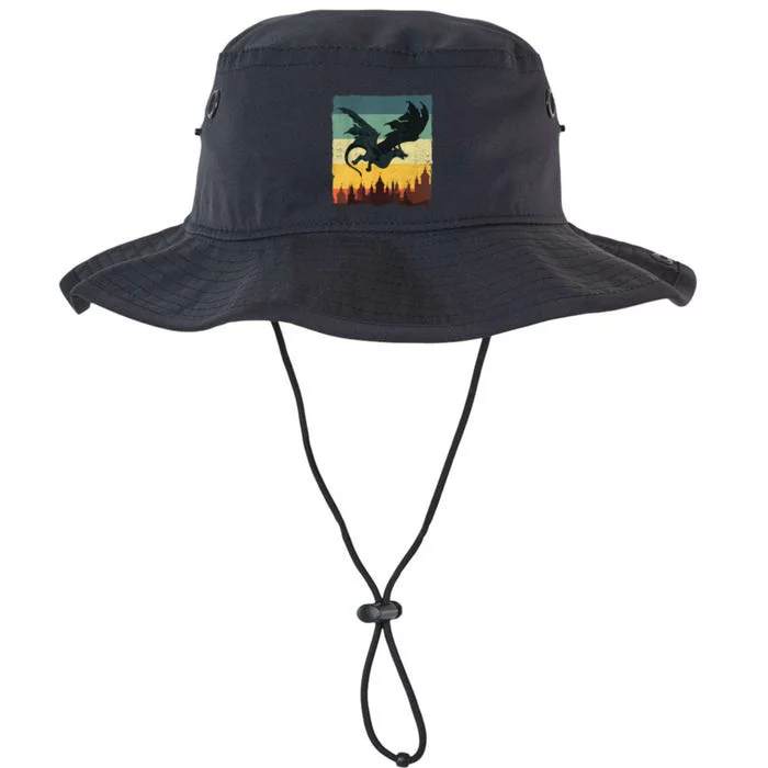 Cool Dragon Art For Women Mythical Vintage Dragon Lover Legacy Cool Fit Booney Bucket Hat