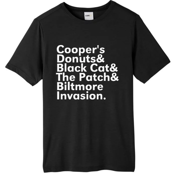 CooperS Donuts & Black Cat & The Patch ChromaSoft Performance T-Shirt