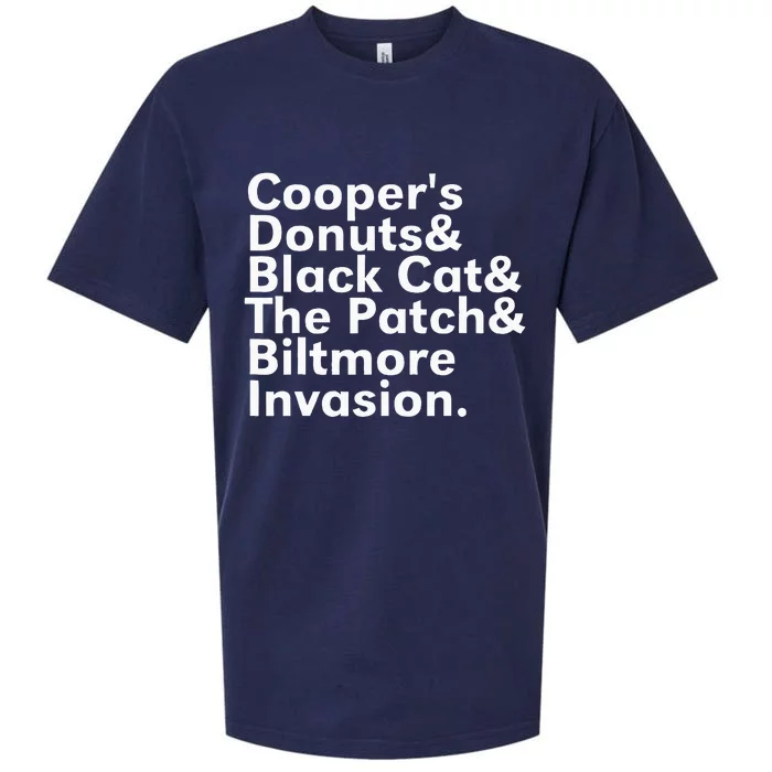 CooperS Donuts & Black Cat & The Patch Sueded Cloud Jersey T-Shirt