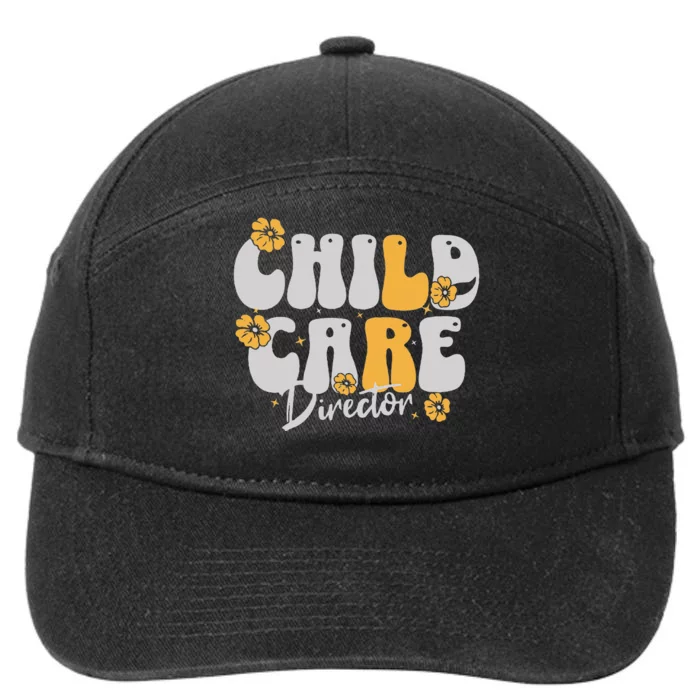 Creative Director Brew Hub Meeting Hub Guide To Childcare 7-Panel Snapback Hat