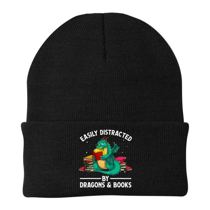 Cute Dragon Book Design For Dragon Book Lover Knit Cap Winter Beanie