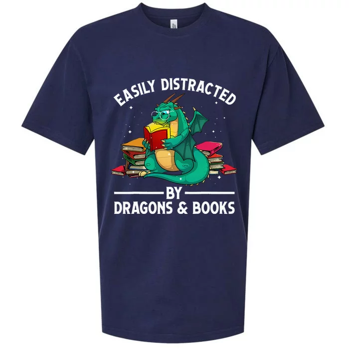 Cute Dragon Book Design For Dragon Book Lover Sueded Cloud Jersey T-Shirt