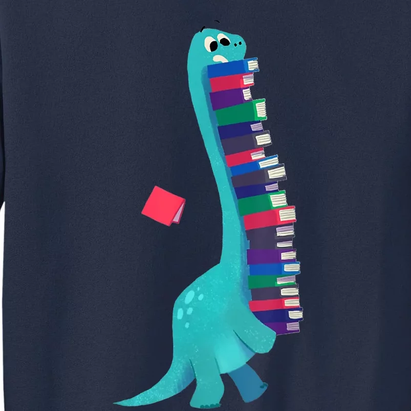 Cute Dinosaur Book Reading Sweatshirt