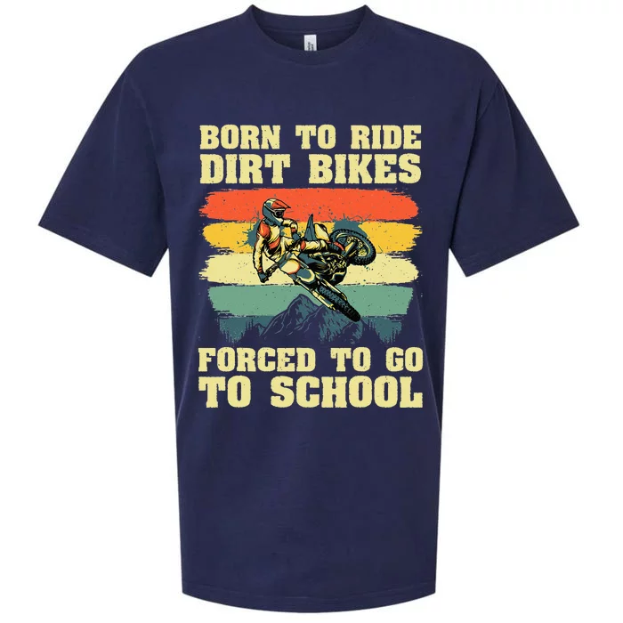 Cool Dirt Bike For Motocross Dirt Bike Lover Sueded Cloud Jersey T-Shirt