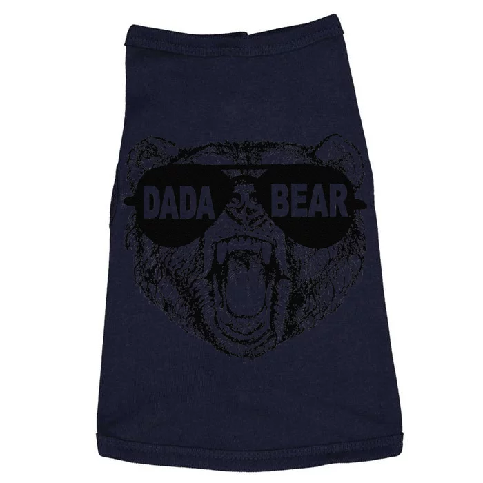 Cool Dada Bear Gift For Father Day Doggie Tank