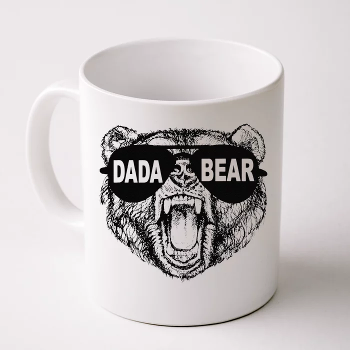 Cool Dada Bear Gift For Father Day Front & Back Coffee Mug