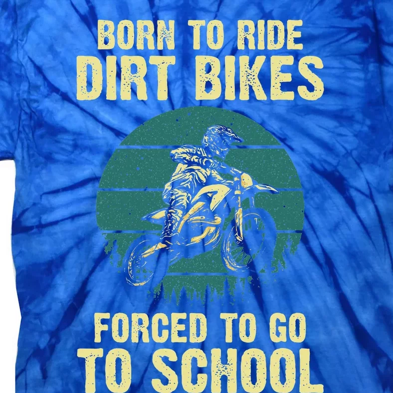 Cute Dirt Bike Art For Women Motorcycle Dirtbike Tie-Dye T-Shirt