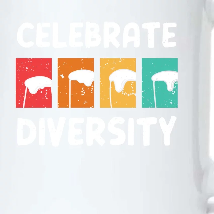 Celebrate Diversity Beer Ing Craft Brewery Great Gift Black Color Changing Mug