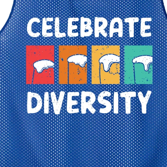 Celebrate Diversity Beer Ing Craft Brewery Great Gift Mesh Reversible Basketball Jersey Tank