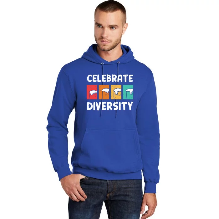 Celebrate Diversity Beer Ing Craft Brewery Great Gift Tall Hoodie