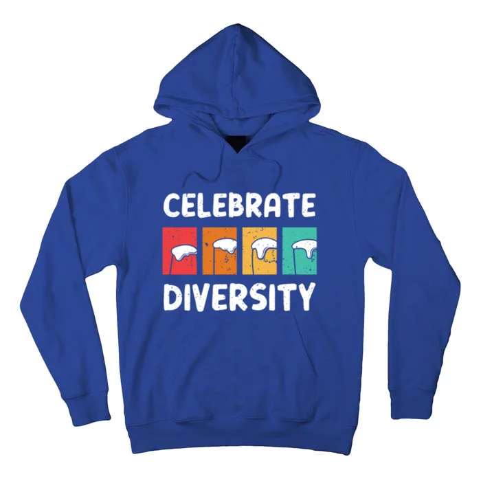 Celebrate Diversity Beer Ing Craft Brewery Great Gift Tall Hoodie