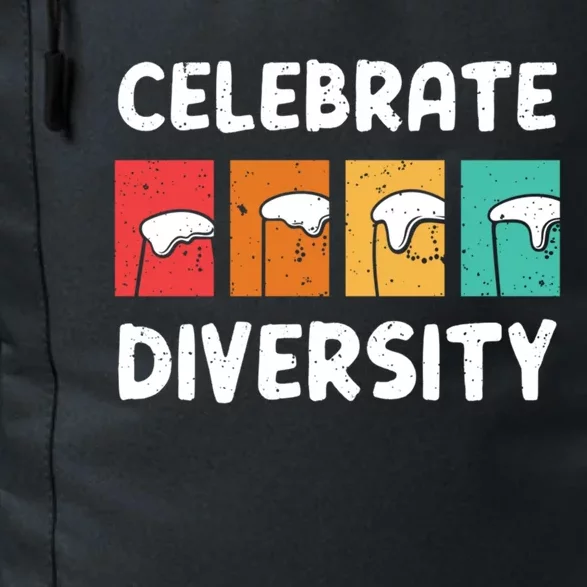 Celebrate Diversity Beer Ing Craft Brewery Great Gift Daily Commute Backpack