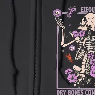 Christian Dry Bones Come To Life Full Zip Hoodie