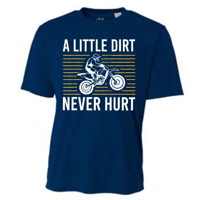 Cool Dirt Bike Art Dirtbike Motorcycle Bike Racing Cooling Performance Crew T-Shirt