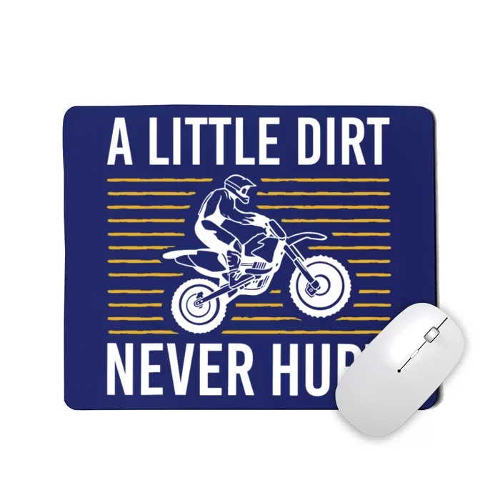 Cool Dirt Bike Art Dirtbike Motorcycle Bike Racing Mousepad