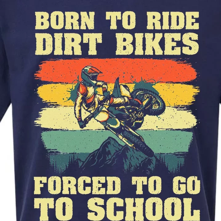 Cool Dirt Bike For Men Women Kids Motocross Dirt Bike Lover Sueded Cloud Jersey T-Shirt