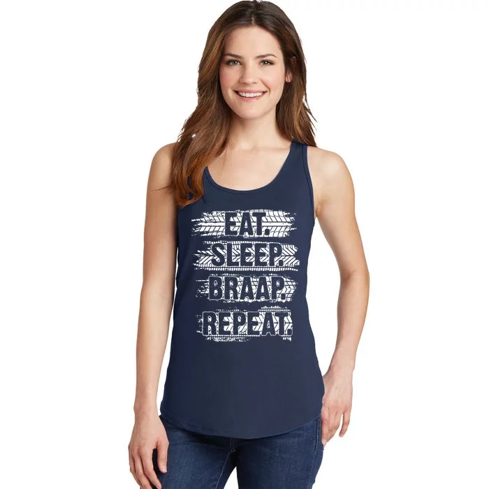 Cute Dirt Bike Art Dirtbike Motorbike Enduro Racer Ladies Essential Tank