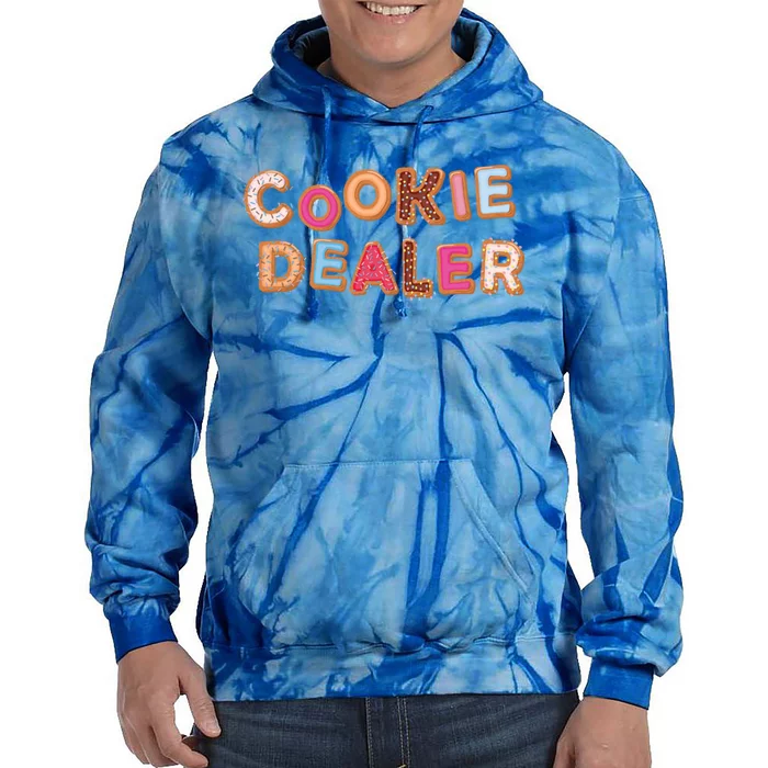 Cookie Dealer Baking Decorating Humor Joke Funny Gift Tie Dye Hoodie