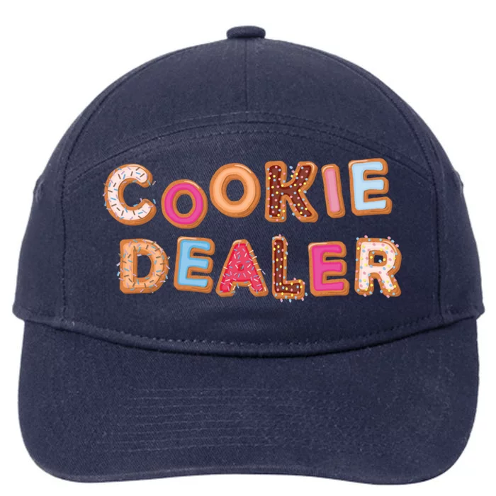 Cookie Dealer Baking Decorating Humor Joke Funny Gift 7-Panel Snapback Hat