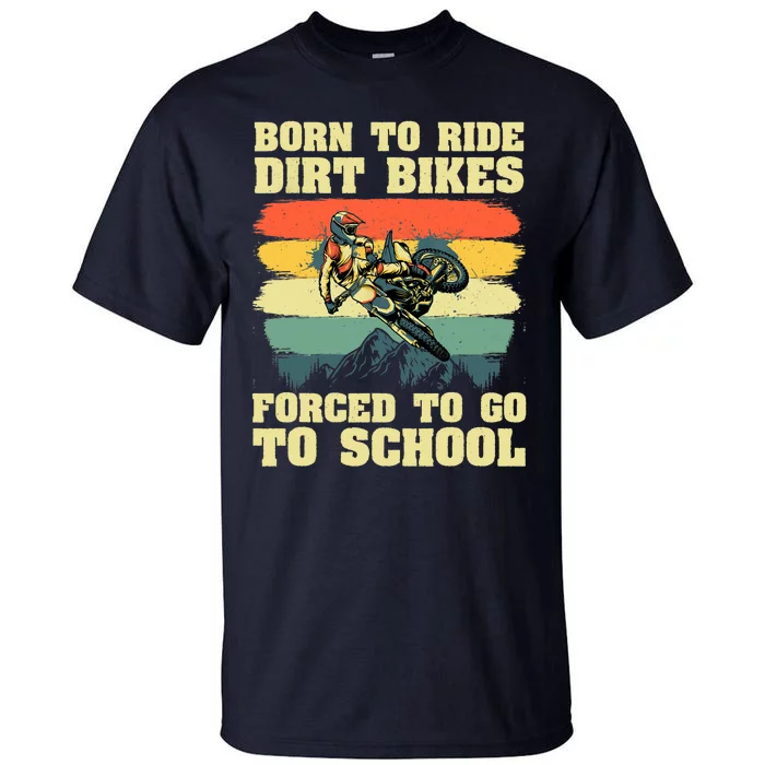 Cool Dirt Bike For Motocross Dirt Bike Lover Tall T-Shirt